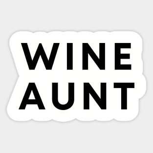 Wine Aunt Sticker